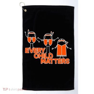 Cute Native American Every Child Matters Golf Towel