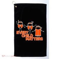 Cute Native American Every Child Matters Golf Towel thumb 0