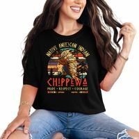 Chippewa Native American Indian Pride Indigenous Tribe Comfort Colors T-Shirt thumb 0