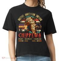 Chippewa Native American Indian Pride Indigenous Tribe Comfort Colors Boxy T-Shirt thumb 0