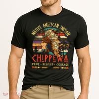 Chippewa Native American Indian Pride Indigenous Tribe Cooling Performance Crew T-Shirt thumb 2