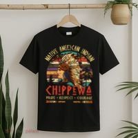 Chippewa Native American Indian Pride Indigenous Tribe T-Shirt thumb 2