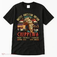 Chippewa Native American Indian Pride Indigenous Tribe Tall T-Shirt thumb 0