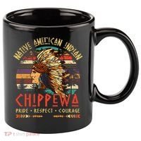 Chippewa Native American Indian Pride Indigenous Tribe 11oz C Handle Ceramic Mug thumb 0