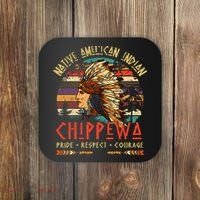 Chippewa Native American Indian Pride Indigenous Tribe Coaster thumb 0