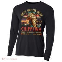 Chippewa Native American Indian Pride Indigenous Tribe Cooling Performance Long Sleeve Crew thumb 0