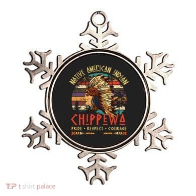 Chippewa Native American Indian Pride Indigenous Tribe Ornament