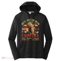 Chippewa Native American Indian Pride Indigenous Tribe Performance Fleece Hoodie thumb 0