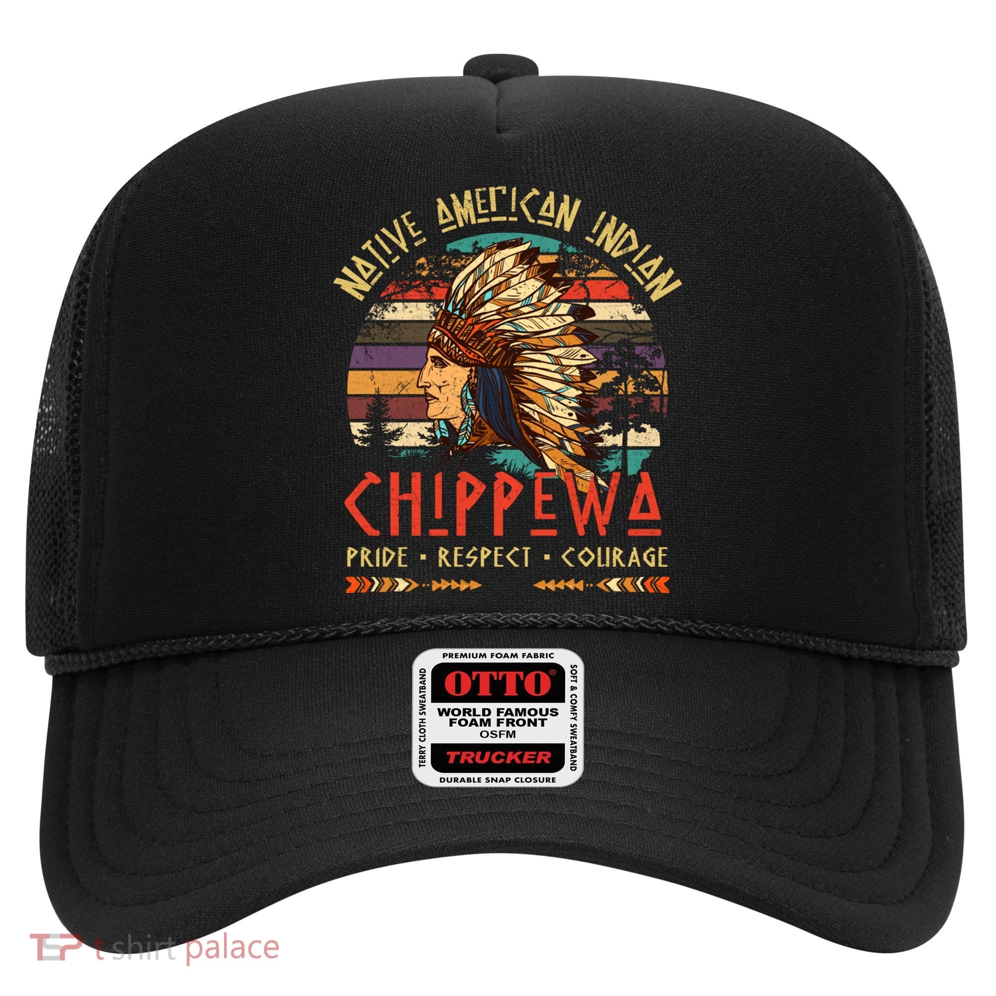 Chippewa Native American Indian Pride Indigenous Tribe Hat