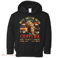 Chippewa Native American Indian Pride Indigenous Tribe Toddler Hoodie thumb 0