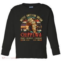 Chippewa Native American Indian Pride Indigenous Tribe Toddler Long Sleeve Shirt thumb 0