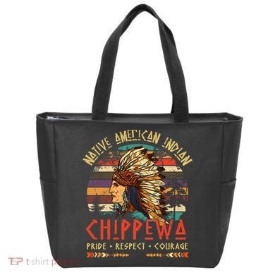 Chippewa Native American Indian Pride Indigenous Tribe Tote Bag