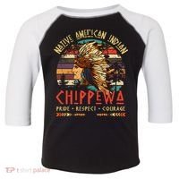 Chippewa Native American Indian Pride Indigenous Tribe Toddler Fine Jersey T-Shirt thumb 0