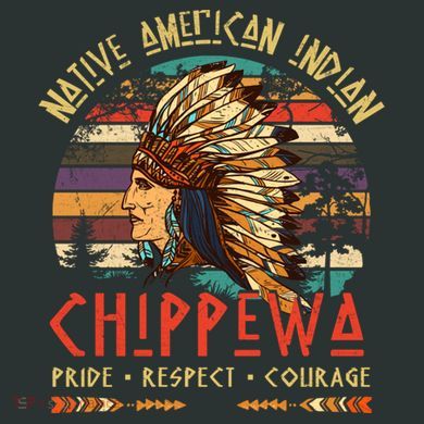 Chippewa Native American Indian Pride Indigenous Tribe Infant Baby Jersey Bodysuit