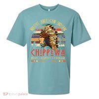 Chippewa Native American Indian Pride Indigenous Tribe Sueded Cloud Jersey T-Shirt thumb 0
