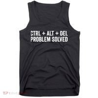 Computer Nerds And Geeks Funny Statements Tank Top thumb 0