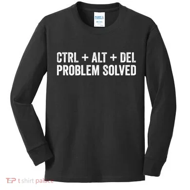 Computer Nerds And Geeks Funny Statements Kids Long Sleeve Shirt