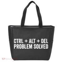 Computer Nerds And Geeks Funny Statements Tote Bag thumb 0