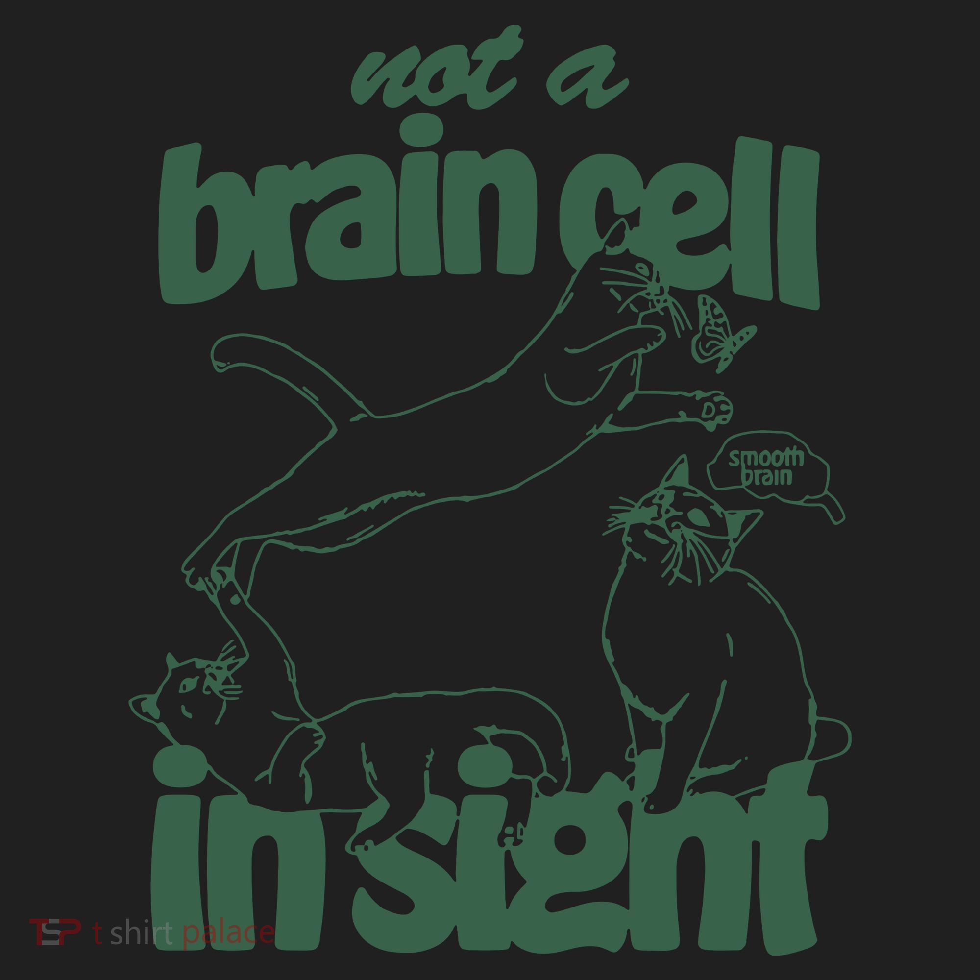 Cat Not A Brain Cell In Sight Women's Sweatshirt
