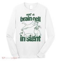 Cat Not A Brain Cell In Sight Long Sleeve Shirt thumb 0