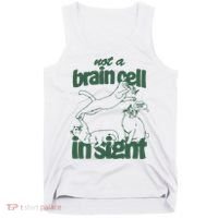 Cat Not A Brain Cell In Sight Tank Top thumb 0