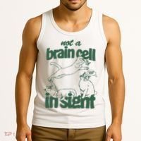 Cat Not A Brain Cell In Sight Tank Top thumb 3