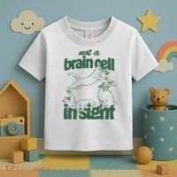 Cat Not A Brain Cell In Sight Toddler T-Shirt thumb 3