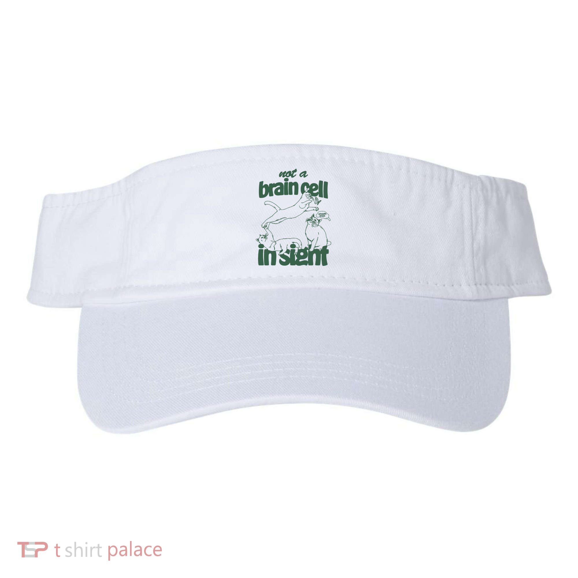 Cat Not A Brain Cell In Sight Visor