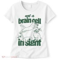 Cat Not A Brain Cell In Sight Women's T-Shirt thumb 0