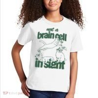 Cat Not A Brain Cell In Sight Kids T-Shirt thumb 2