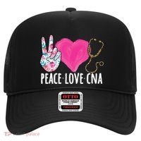 Certified Nursing Assistant Peace Love CNA Nurse Hat thumb 0