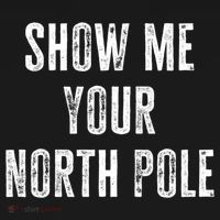 Christmas Naughty Adult Holiday Show Me Your North Pole Women's Hoodie thumb 2