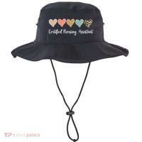 Certified Nursing Assistant Leopard Nurse Assistant Cna Gift Bucket Hat thumb 0