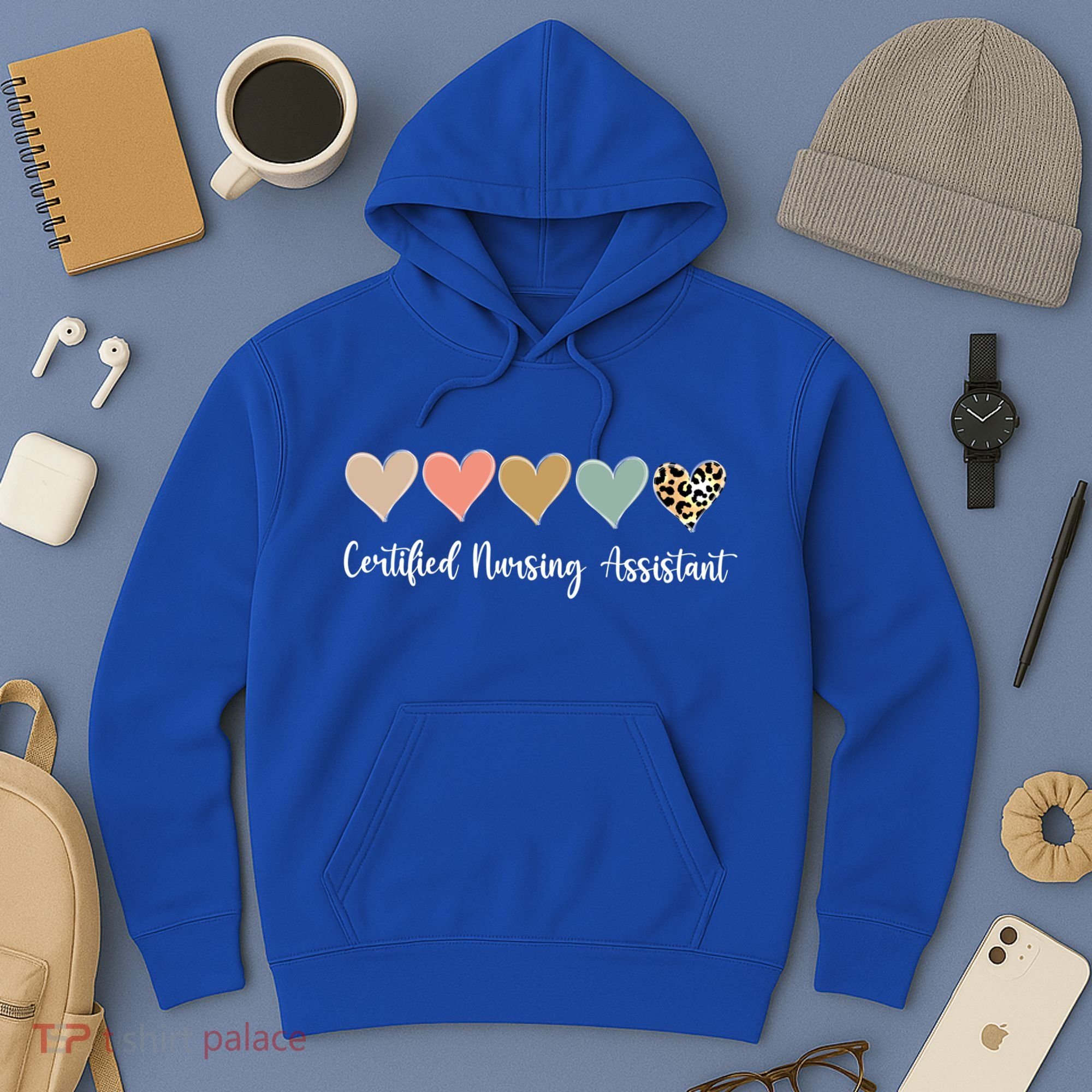 Certified Nursing Assistant Leopard Nurse Assistant Cna Gift Hoodie