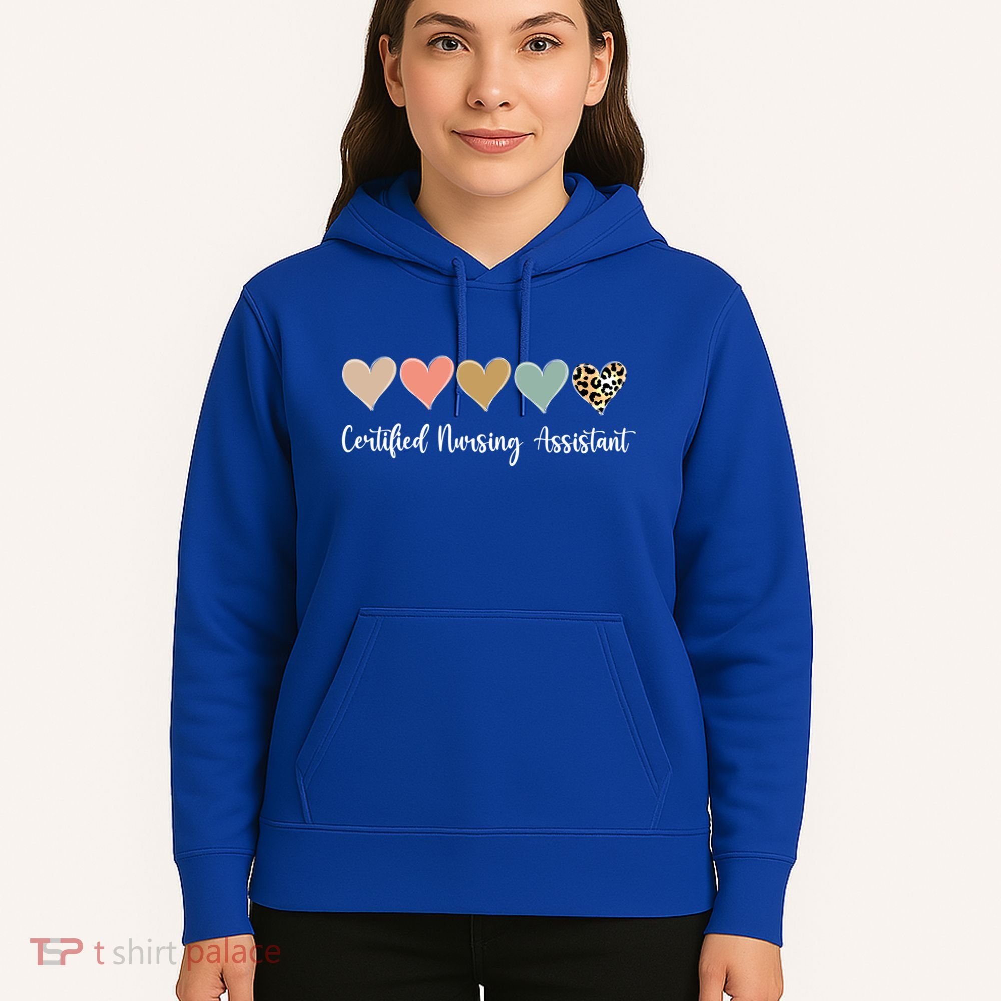 Certified Nursing Assistant Leopard Nurse Assistant Cna Gift Hoodie