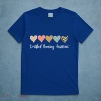 Certified Nursing Assistant Leopard Nurse Assistant Cna Gift T-Shirt thumb 5