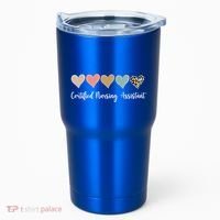 Certified Nursing Assistant Leopard Nurse Assistant Cna Gift Tumbler thumb 0