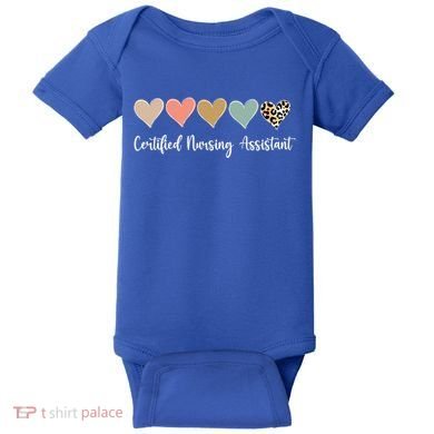 Certified Nursing Assistant Leopard Nurse Assistant Cna Gift Baby Bodysuit
