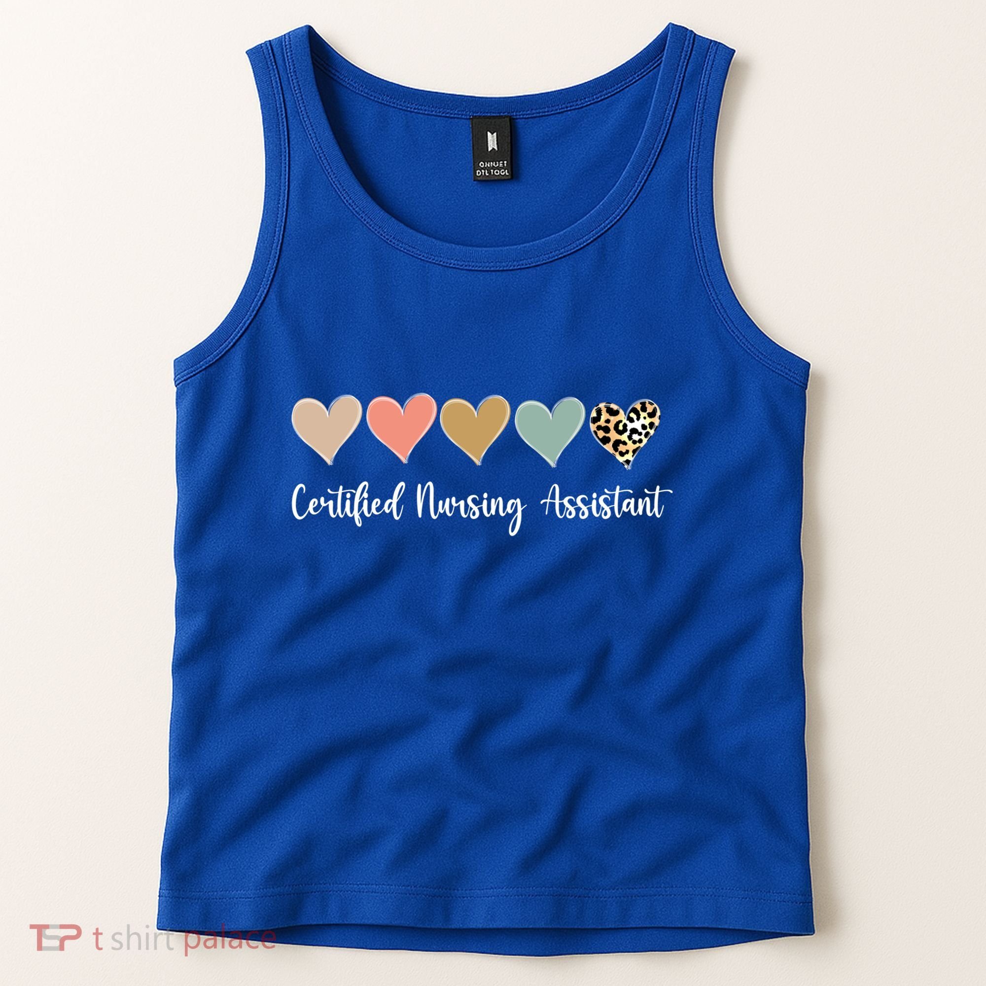 Certified Nursing Assistant Leopard Nurse Assistant Cna Gift Tank Top