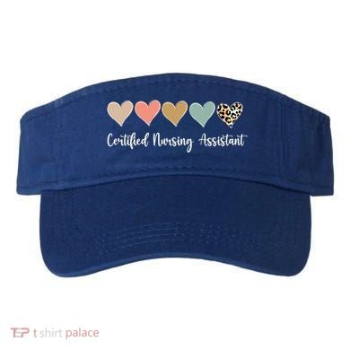 Certified Nursing Assistant Leopard Nurse Assistant Cna Gift Visor