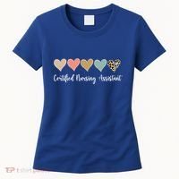 Certified Nursing Assistant Leopard Nurse Assistant Cna Gift Women's T-Shirt thumb 0