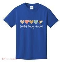 Certified Nursing Assistant Leopard Nurse Assistant Cna Gift Kids T-Shirt thumb 0