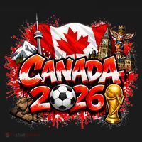 CANADA North America Soccer Tournament 2026 Hoodie thumb 2