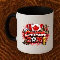 CANADA North America Soccer Tournament 2026 Coffee Mug thumb 2