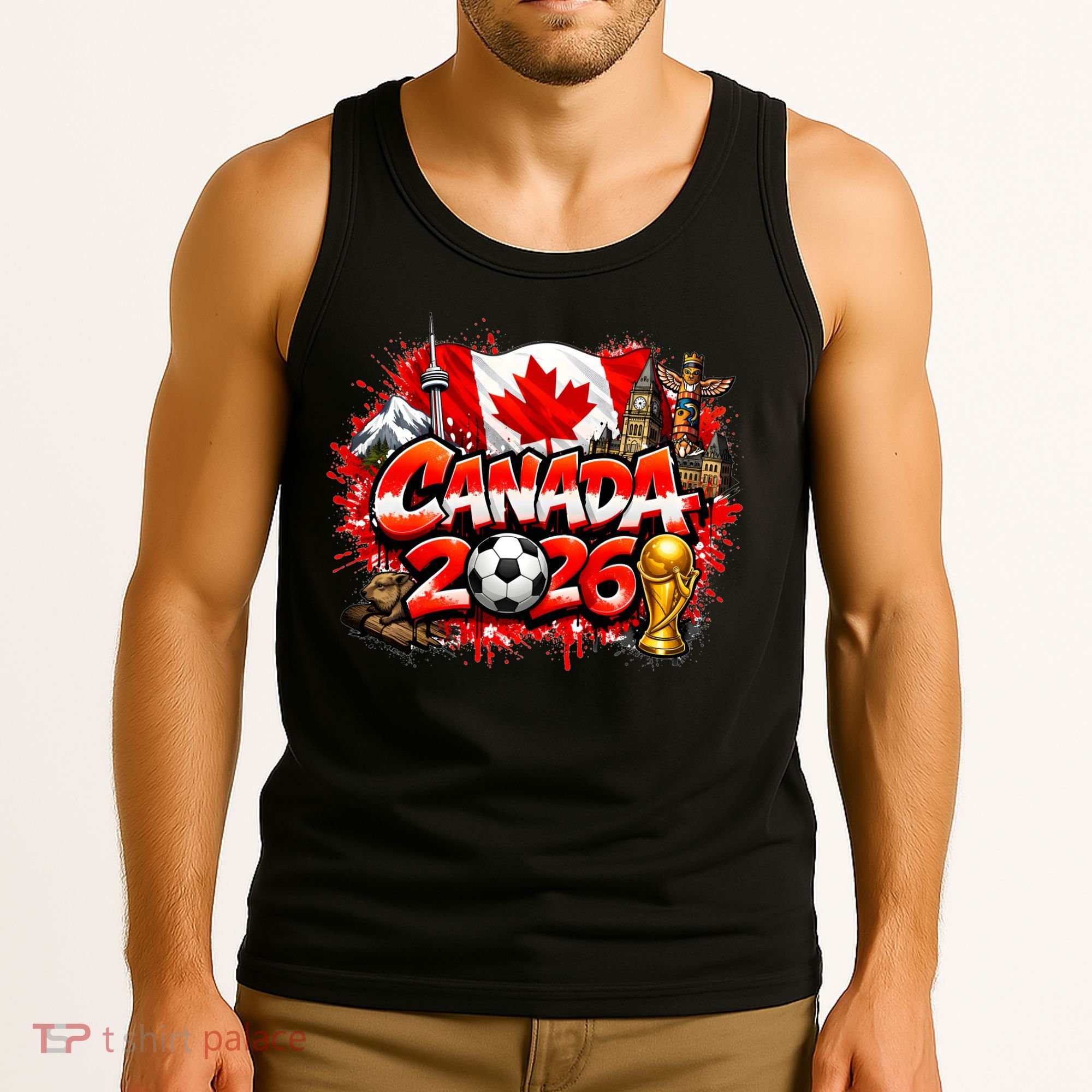 CANADA North America Soccer Tournament 2026 Tank Top