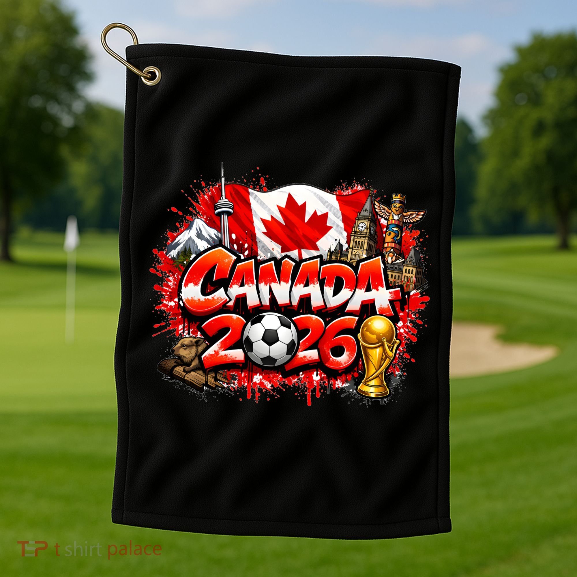 CANADA North America Soccer Tournament 2026 Golf Towel