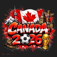 CANADA North America Soccer Tournament 2026 Golf Towel thumb 3