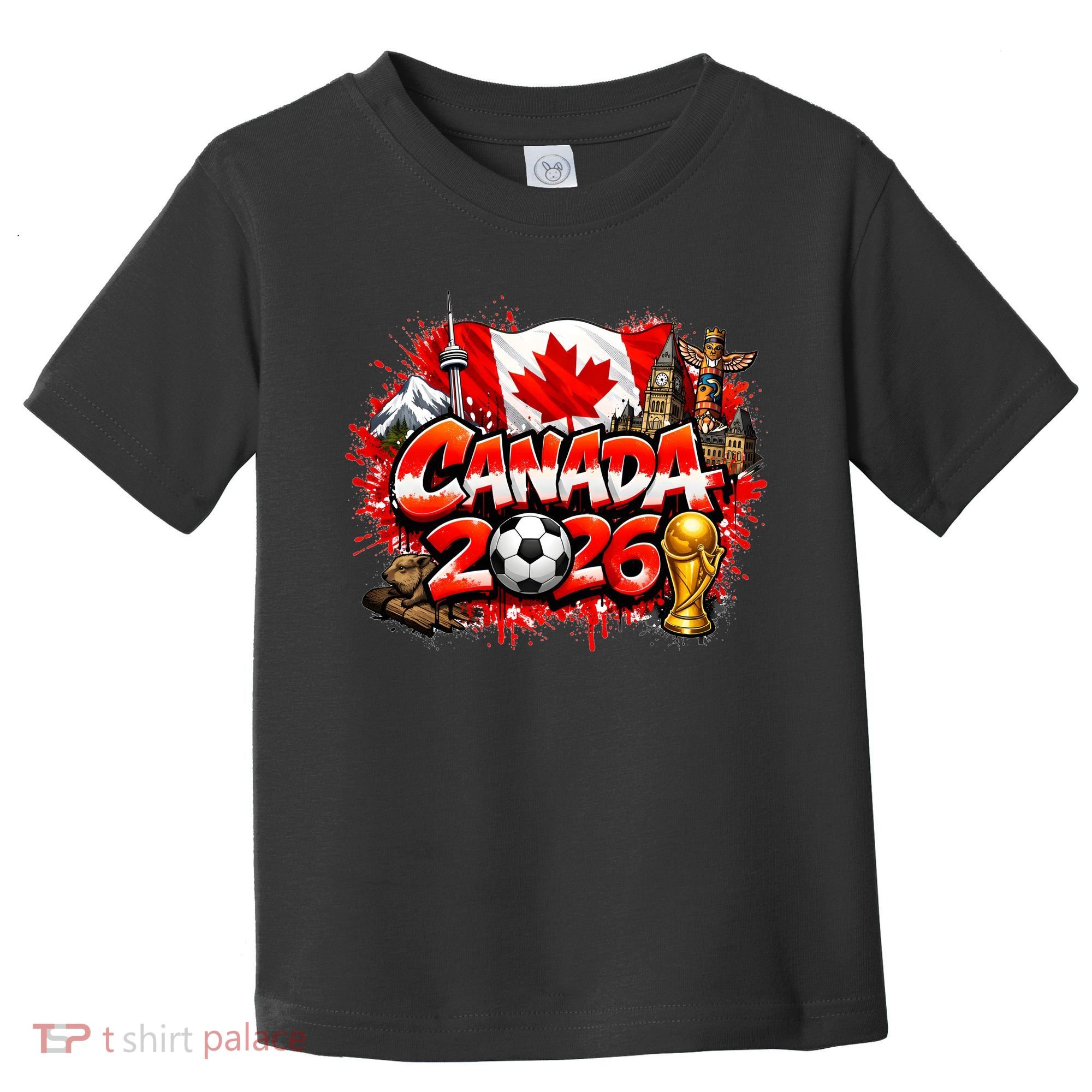 CANADA North America Soccer Tournament 2026 Toddler T-Shirt