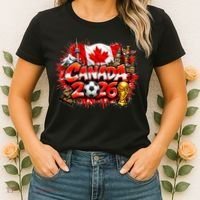 CANADA North America Soccer Tournament 2026 Women's T-Shirt thumb 2