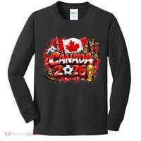 CANADA North America Soccer Tournament 2026 Kids Long Sleeve Shirt thumb 0